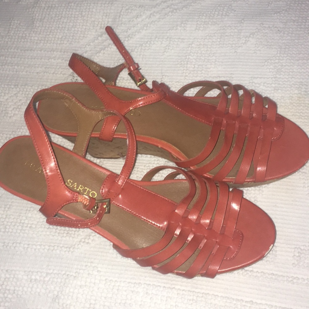 Franco Sarto Red Wedge